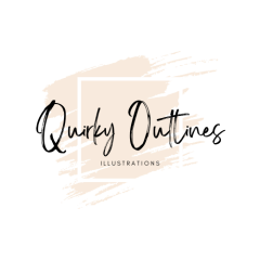 Quirky Outlines Illustration